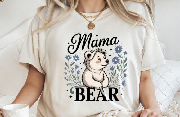 Download Mama Bear Mother's Day Shirt Design PNG - Day Collection