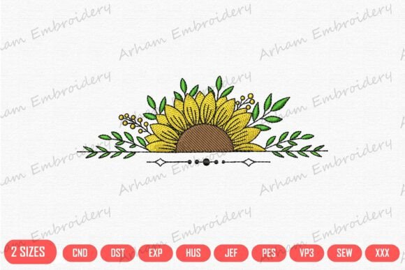 Download Sunflower Monogram Frame - Premium Bundle