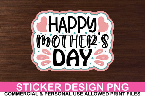Download Happy Mother's Day Sticker Design - Day Collection
