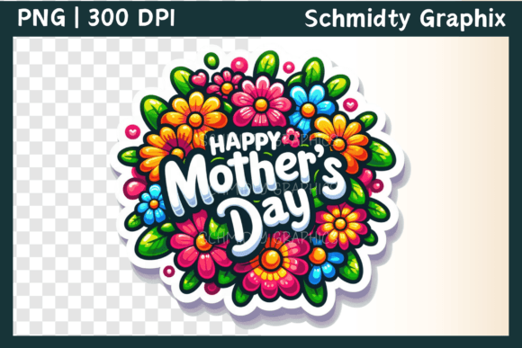 Download Happy Mother's Day Flower Clipart PNG - Day Collection