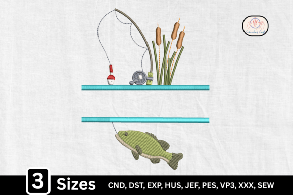 Download Fishing Monogram - Premium Bundle