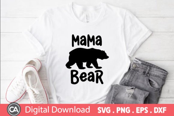 Download Father's Day SVG Design - Mama Bear - Day Collection